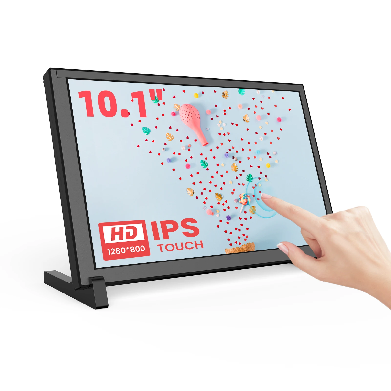 Raspberry Pi 10.1 Inch Capacitive Touch Screen Ips - HDR 1280x800 IPS capacitief touchscreen 10,1