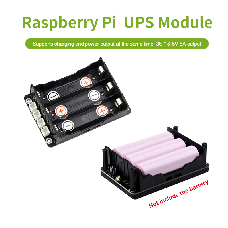 Raspberry Pi 5 UPS HAT Onderst - Raspberry Pi Uninterrupted Power Supply Ups 18650 recensie en prijs